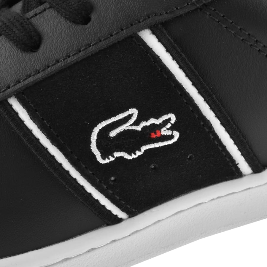 Sneakers lacoste femme noir cheap